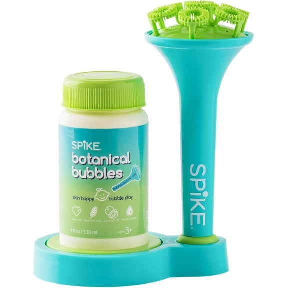 Innobaby Bubble Blower with Mess Free Botanical Bubbles and Dipping Tray - Magic Wand Blows Oodles of Bubbles Without The Mess - Recommended for Speech, Visual & Motor Development