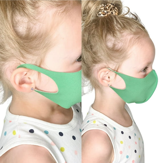 Innobaby Kids Silver Fabric Mask (Emerald Green)