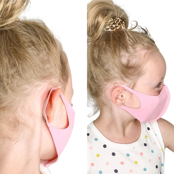 Innobaby Kids Silver Fabric Mask (Pink)