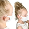 thumbnail image 1 of Innobaby Kids Silver Fabric Mask (White), 1 of 3
