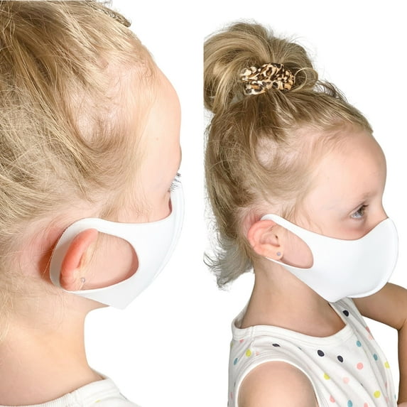 Innobaby Kids Silver Fabric Mask (White)