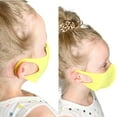 thumbnail image 1 of Innobaby Kids Silver Fabric Mask (Yellow), 1 of 3