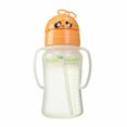 thumbnail image 1 of Innobaby Nursin' Smart 9 oz Silicone Training Straw Cup - Orange, 1 of 5