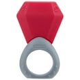 thumbnail image 1 of Innobaby Teethin' SMART Birthstone Ring Teether, January (Garnet), 1 of 5