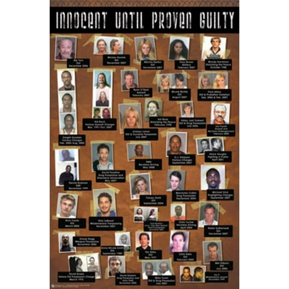 Innocent Until Proven Guilty 2 Poster Print (23 x 35)