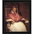 thumbnail image 1 of Innocent X 28x34 Large Black Ornate Wood Framed Canvas Art by Diego Rodriguez de Silva Velazquez, 1 of 2