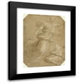 thumbnail image 1 of Innocenzo da Imola 12x14 Black Modern Framed Museum Art Print Titled - Study of an Angel and of Drapery (1520), 1 of 1