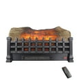 thumbnail image 1 of Innoflame 21" Electric Fireplace Log Set, Fireplace Insert with Realistic Flame, Adjustable Flame Brightness, Thermostat, 9H Timer, Remote Control, Overheating Protection, 1400W, 1 of 9