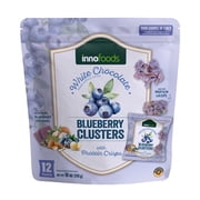 Innofoods White Chocolate Blueberry Clusters, 1.5 Ounce Pack of 12