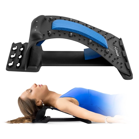 Innostretch Neck Stretcher Cervical Decompression Device for Pain Relief - Relaxes Neck and Shoulders - 3 Adjustable Settings - Release and Take Control of Your Spinal Health