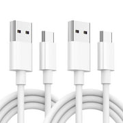 Innotech Basic USB Type-C to USB-A 2.0 Male Charger Cable, 3 Feet (1.8 Meters), Laptop- 2 pack