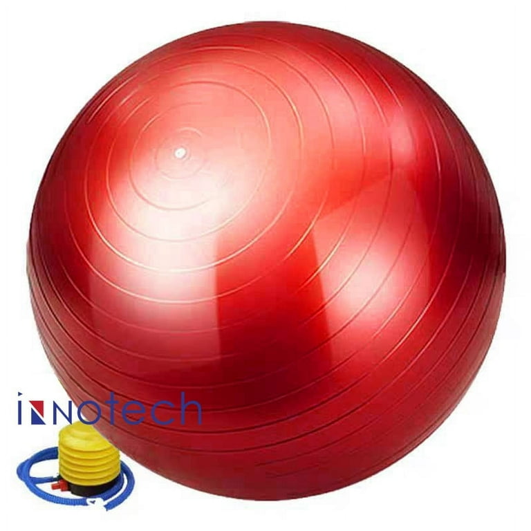 Premium Extra Thick Yoga Ball， Anti-Burst - Slip Resistant!-Pink :  : Sports & Outdoors