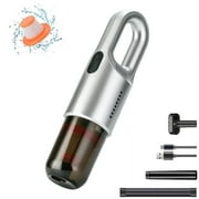Innotech Hand Held Vacuuming Cordless 5000pa USB Car Vacuum Portable Wireless Vacuum Cleaner, Suitable for Car Interior and Home Appliances, Hand-held Powerful Vacuum Cleaning fast Charging