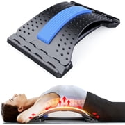 Innotech SC Back Stretcher for Lower Back Pain Relief, 3 Level Adjustable Lumbar Back Cracker Board, Back Cracking Device, Back Massager for Scoliosis, Spine Decompression