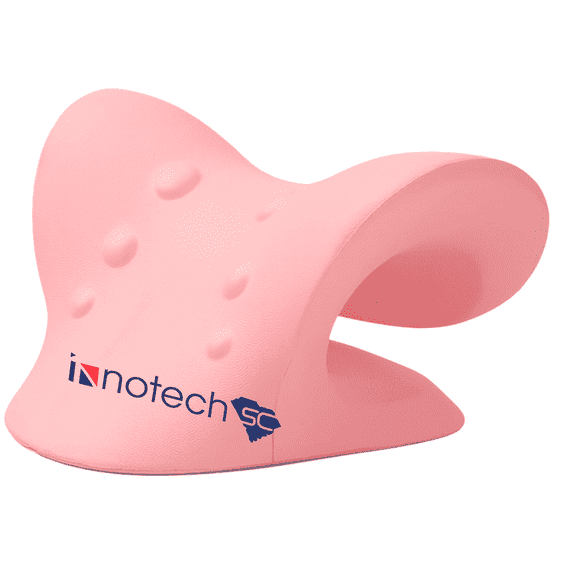 Innotech SC Neck and Shoulder Relaxer – Cervical Traction Device for TMJ Pain Relief, Neck Stretcher for Spine Alignment & Posture Correction