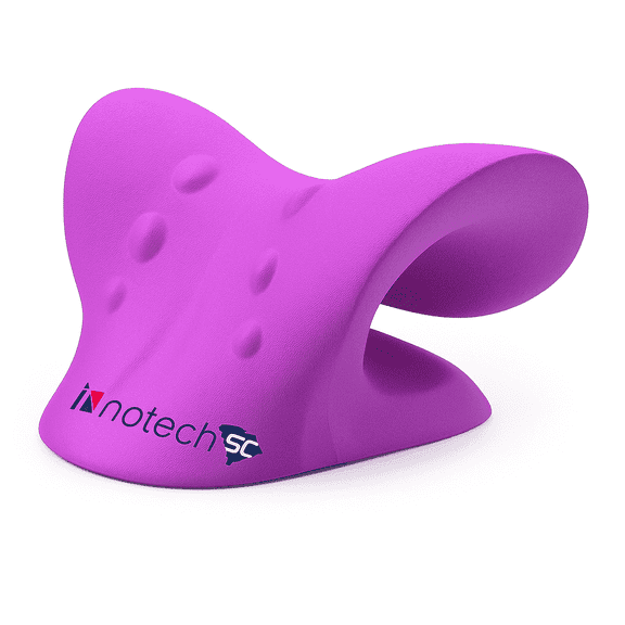 Innotech SC Neck and Shoulder Relaxer – Cervical Traction Device for TMJ Pain Relief, Neck Stretcher for Spine Alignment & Posture Correction