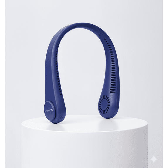 Innotech Sc Portable Neck Fan – Hands-Free Bladeless Wearable Personal Cooling Fan