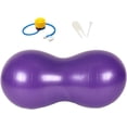 thumbnail image 1 of InnotechSC Peanut Ball - Anti Burst Exercise Ball for Labor Birthing, Physical Therapy for Kids, Core Strength, Flexible Seating, Home & Gym Fintness, sensory chair Wiggle Seat (Include Pump), 1 of 7