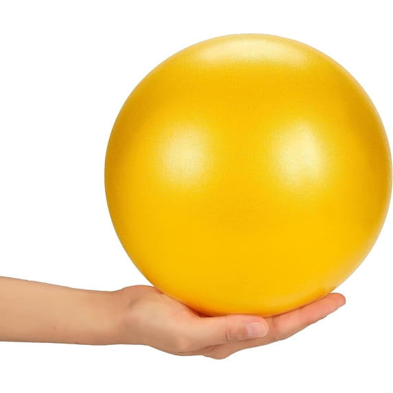 InnotechSC Pilates Ball 9 Inch Core Ball, Small Exercise Ball with Exercise Guide Barre Ball Mini Yoga Ball for Pilates, Yoga, Core Training, Physical Therapy, Balance, Stability, Stretching