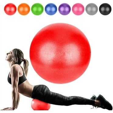 InnotechSC Pilates Ball 9 Inch Core Ball, Small Exercise Ball with Exercise Guide Barre Ball Mini Yoga Ball for Pilates, Yoga, Core Training, Physical Therapy, Balance, Stability, Stretching