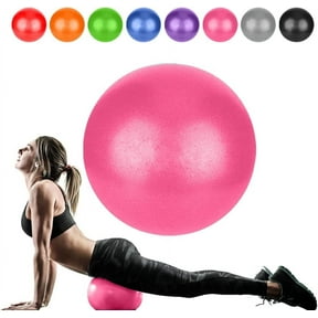 InnotechSC Pilates Ball 9 Inch Core Ball, Small Exercise Ball with Exercise Guide Barre Ball Mini Yoga Ball for Pilates, Yoga, Core Training, Physical Therapy, Balance, Stability, Stretching