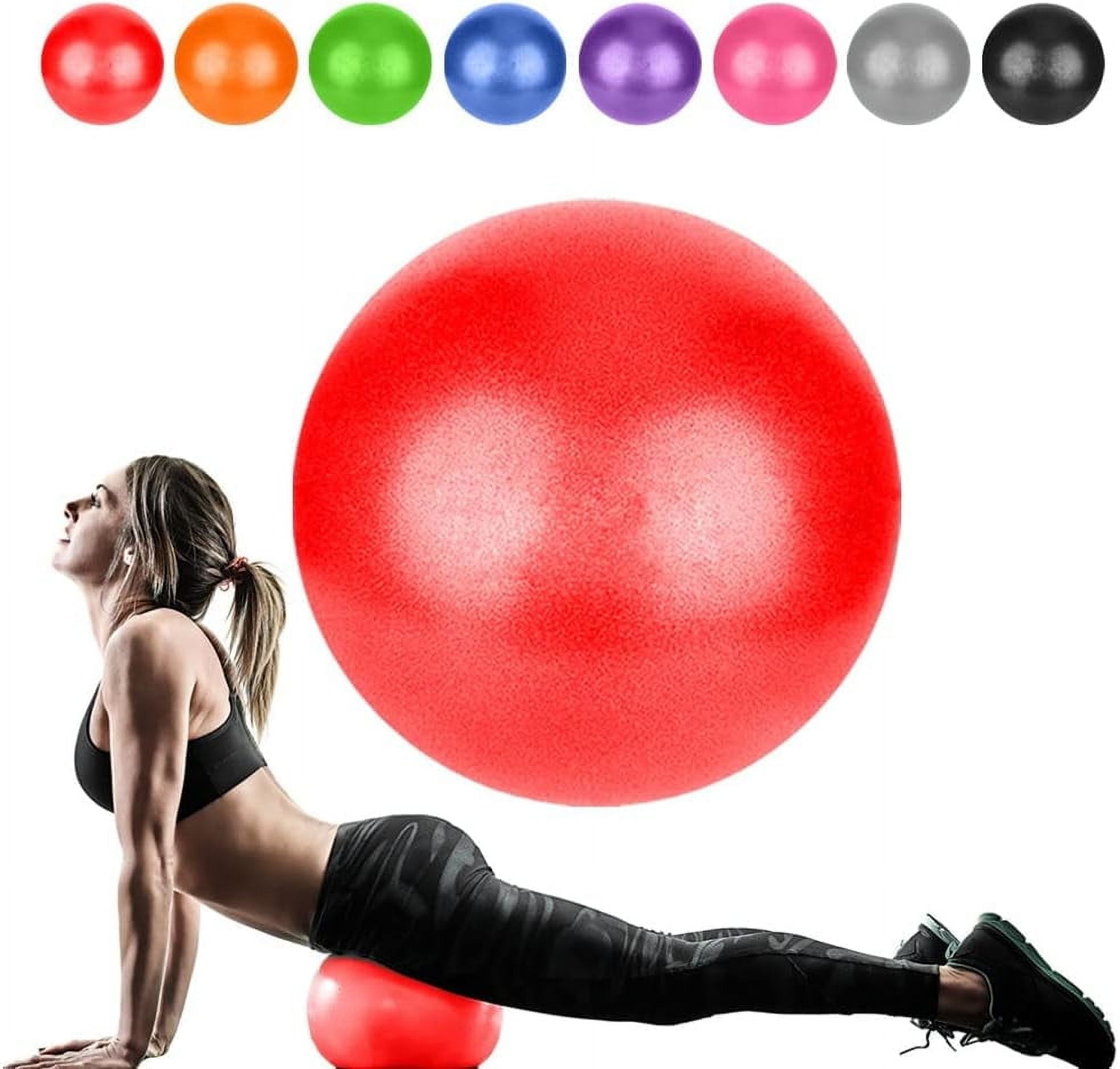 Yoga Direct 14 Weighted Exercise Balls for Pilates Red Walmart