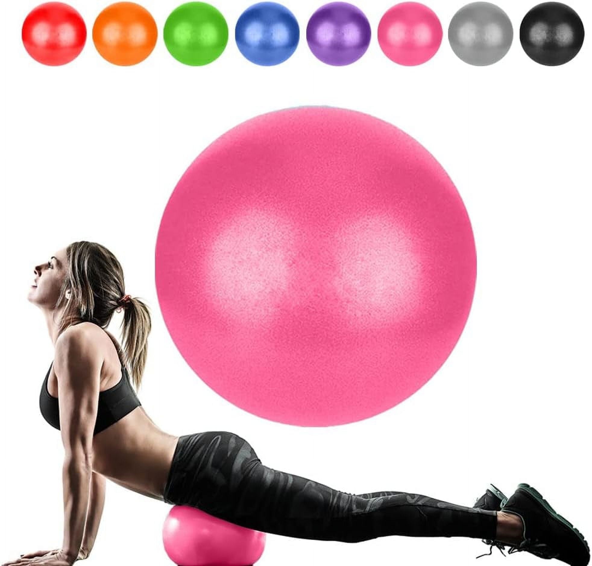 InnotechSC Pilates Ball 9 Inch Core Ball, Small Exercise Ball with ...
