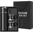 thumbnail image 1 of InnotechSc Stainless Steel Thermo 500ml/16.9oz Vacuum Insulated Bottle with Cup for Coffee Hot drink and Cold drink water flask- Black set, 1 of 10