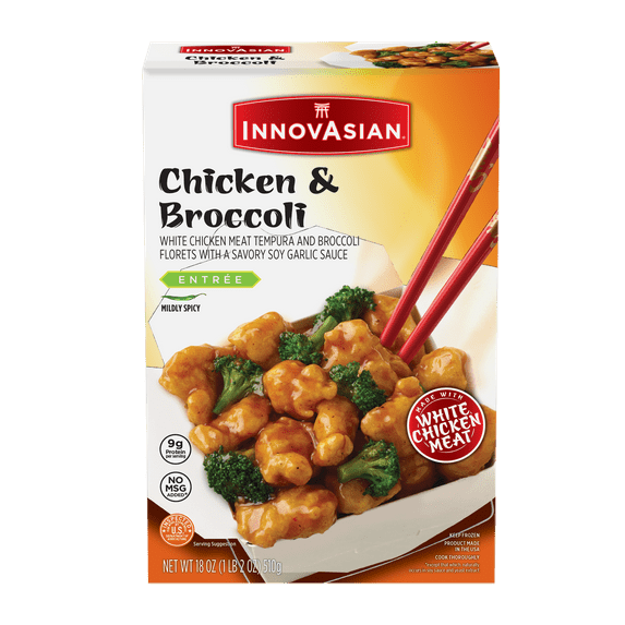 InnovAsian Chicken & Broccoli, 18 oz (Frozen Meal)