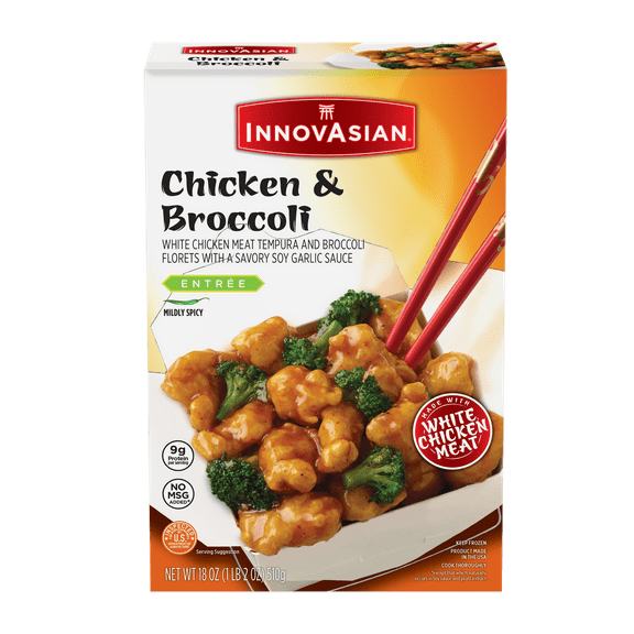 InnovAsian Chicken & Broccoli, 18 oz (Frozen Meal)