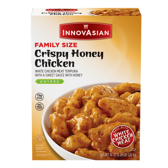 InnovAsian Crispy Honey Chicken, 36 oz (Frozen Meal)