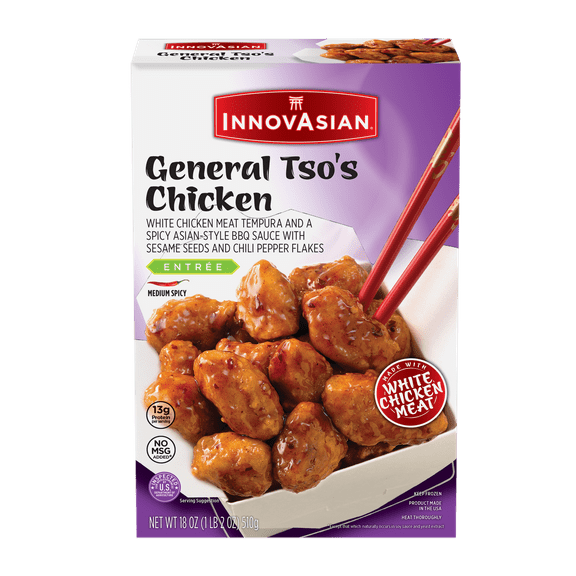 InnovAsian General Tso's Chicken, 18 oz (Frozen Meal)
