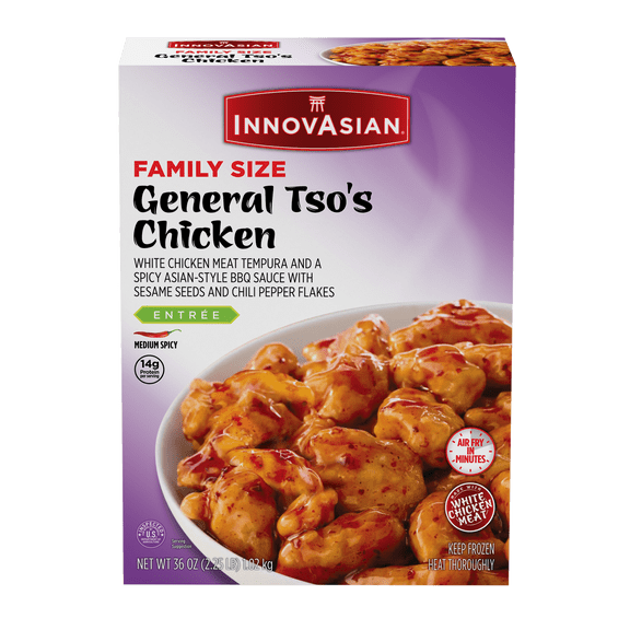 InnovAsian General Tso's Chicken, 36 oz (Frozen Meal)
