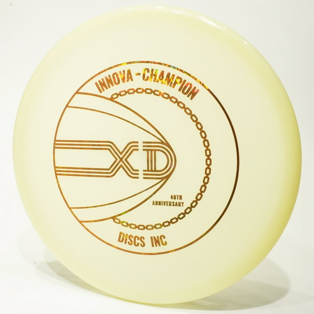 Innova 40th Anniversary Proto Glow Champion XD Disc Golf Approach