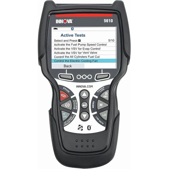 Innova 5610 OBD2 Bidirectional Scanner Diagnostic Tool, Pro Check Engine Code Reader & Reset Tool for Most Vehicles, Live Data, ABS, SRS, TPMS - Updates Included
