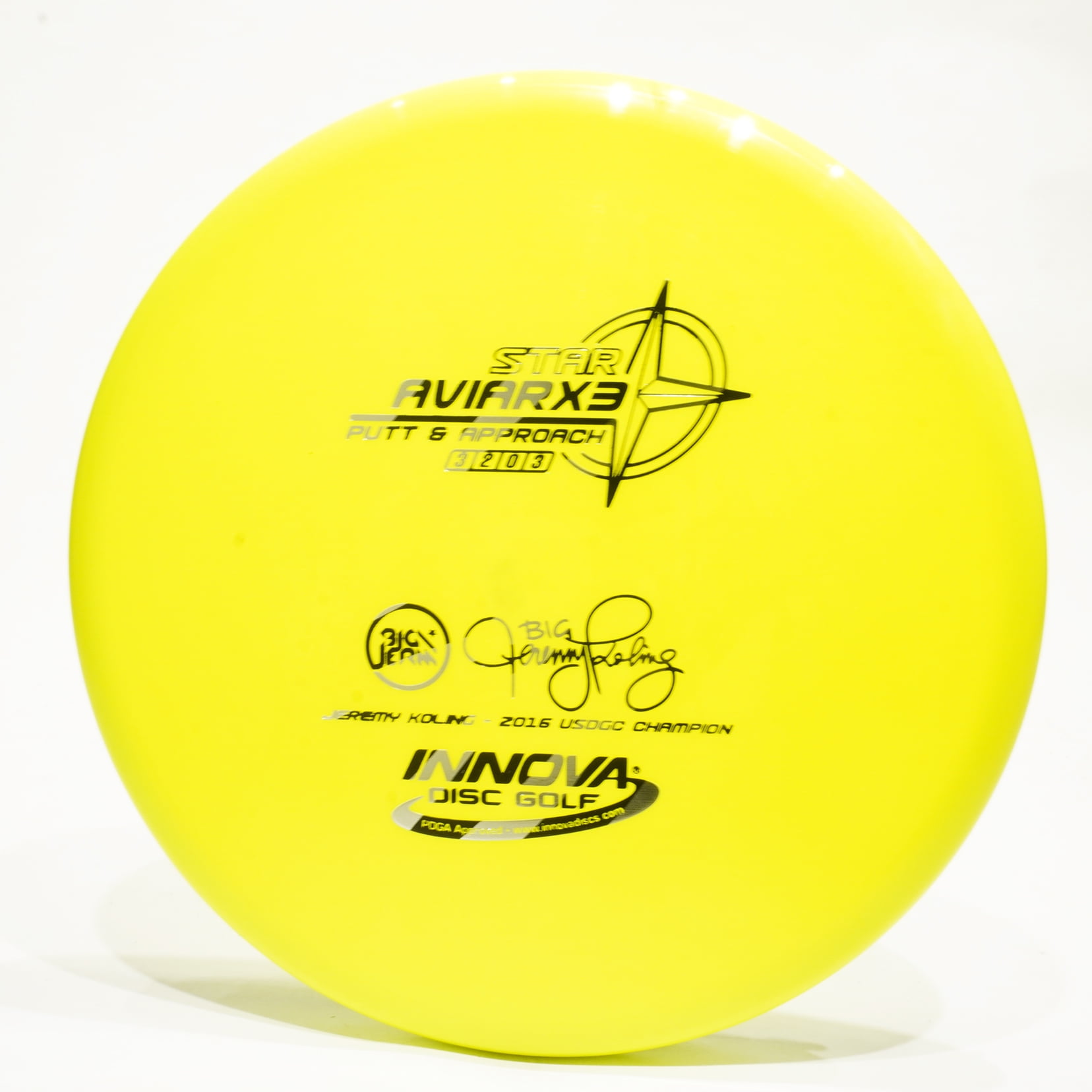 putti Innova AviarX3 (Star) Jeremy Koling Signature Putter Golf Disc