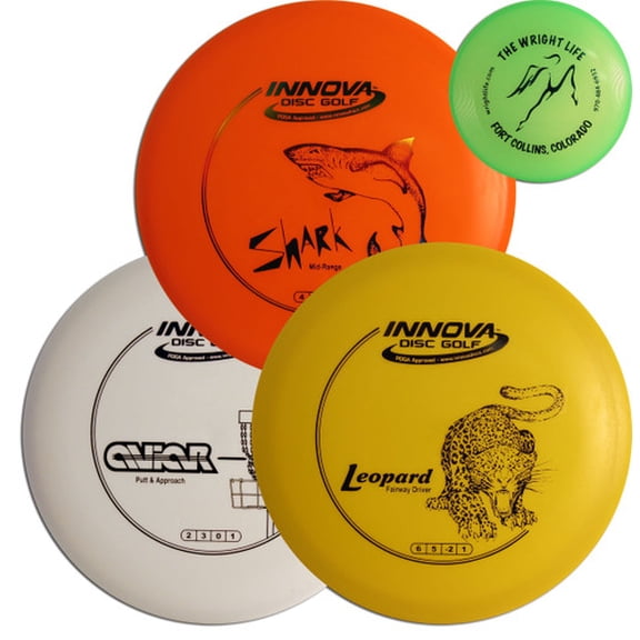 Innova Beginner Set - Includes 3 Discs + Mini Marker for Disc Golf