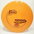 thumbnail image 1 of Innova Pro Boss Disc Golf Distance Driver, Pick Color/Weight [Stamp & Exact Color May Vary] Orange (light) 167-169 grams, 1 of 3