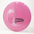 thumbnail image 1 of Innova Pro Boss Disc Golf Distance Driver, Pick Color/Weight [Stamp & Exact Color May Vary] Pink 170-172 grams, 1 of 3