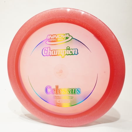 Innova Champion Colossus Disc Golf Distance Driver, Pick Color/Weight [Stamp & Exact Color May Vary] Red 167-169 grams