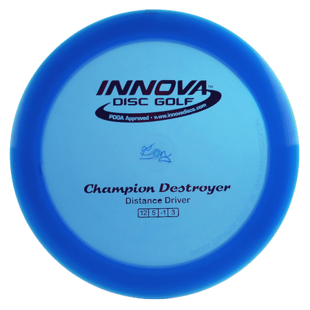 Innova Champion Destroyer 173-175g Distance Driver Golf Disc [Colors may vary] - 173-175g