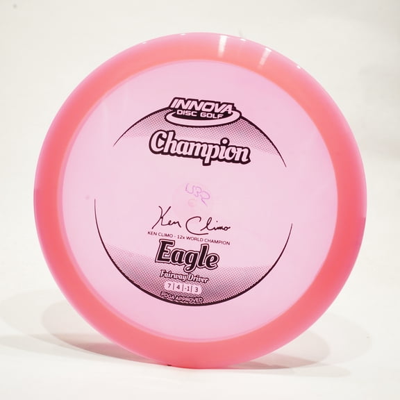 Innova Champion Eagle Disc Golf Fairway Driver, Pick Color/Weight [Stamp & Exact Color May Vary] Pink 173-175 grams
