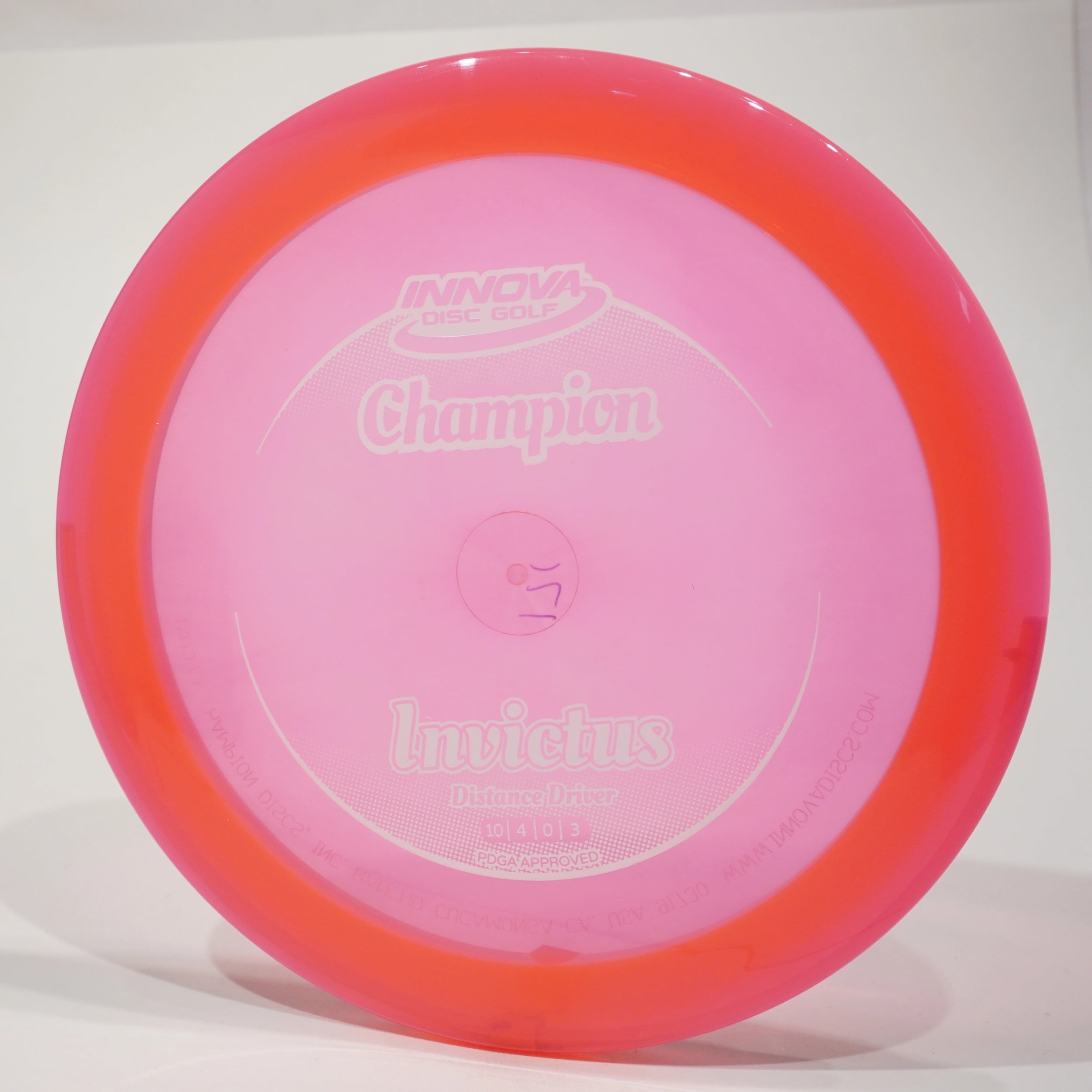 Innova Champion Invictus Disc Golf Driver