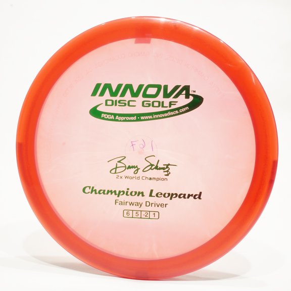 Innova Champion Leopard Disc Golf Fairway Driver, Pick Color/Weight [Stamp & Exact Color May Vary] Red 173-175 grams