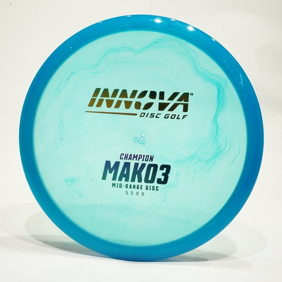 Innova Champion Mako3 Disc Golf Midrange Disc, Pick Color/Weight [Stamp & Exact Color May Vary] Blue 180 grams