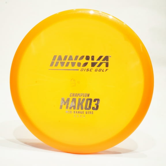 Innova Champion Mako3 Disc Golf Midrange Disc, Pick Color/Weight [Stamp & Exact Color May Vary] Orange 173-174 grams