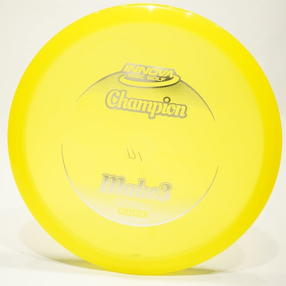 Innova Champion Mako3 Disc Golf Midrange Disc, Pick Color/Weight [Stamp & Exact Color May Vary] Yellow 167-169 grams