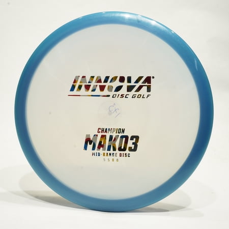 Innova Champion Mako3 Disc Golf Midrange Disc, Pick Color/Weight [Stamp & Exact Color May Vary] Blue 173-174 grams