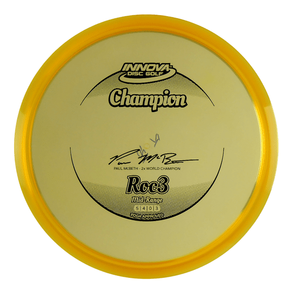 Innova Champion Roc3 170-174g Midrange Golf Disc [Colors may vary] - 170-174g