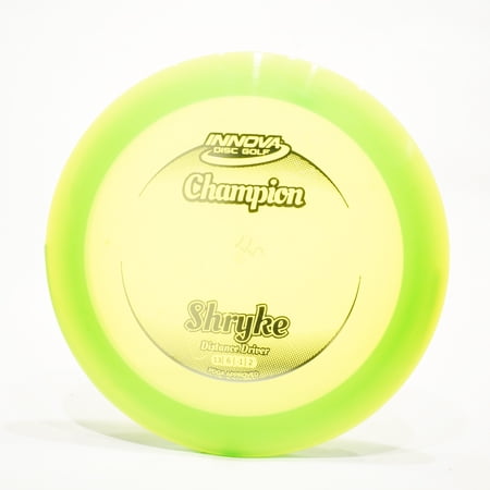 Innova Champion Shryke Disc Golf Distance Driver, Pick Color/Weight [Stamp & Exact Color May Vary] Green 173-175 grams